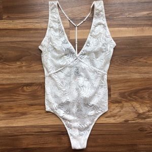 NWT Victoria’s Secret Very Sexy Palm Lace Bodysuit